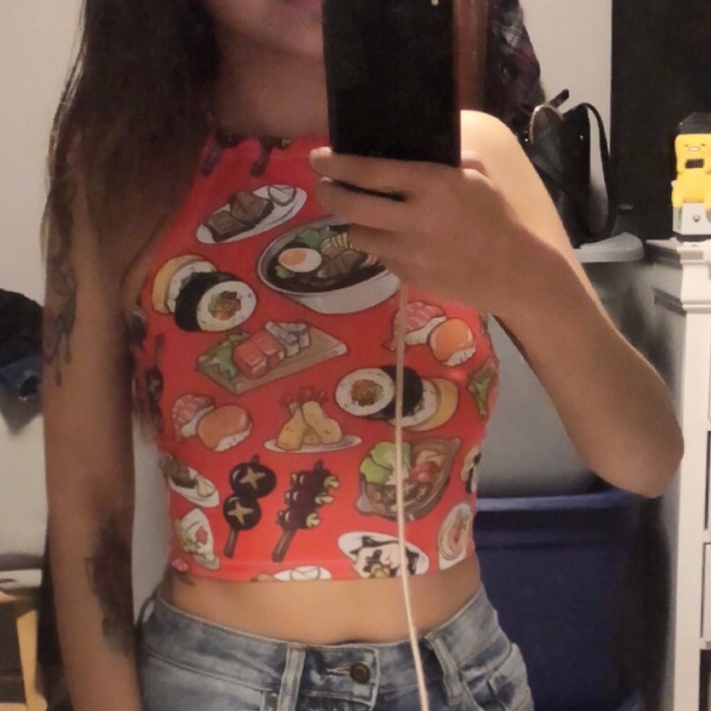 Super cute  sushi top!